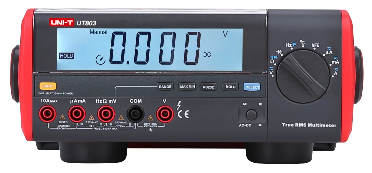 UNI-T Tischmultimeter UT803, True RMS