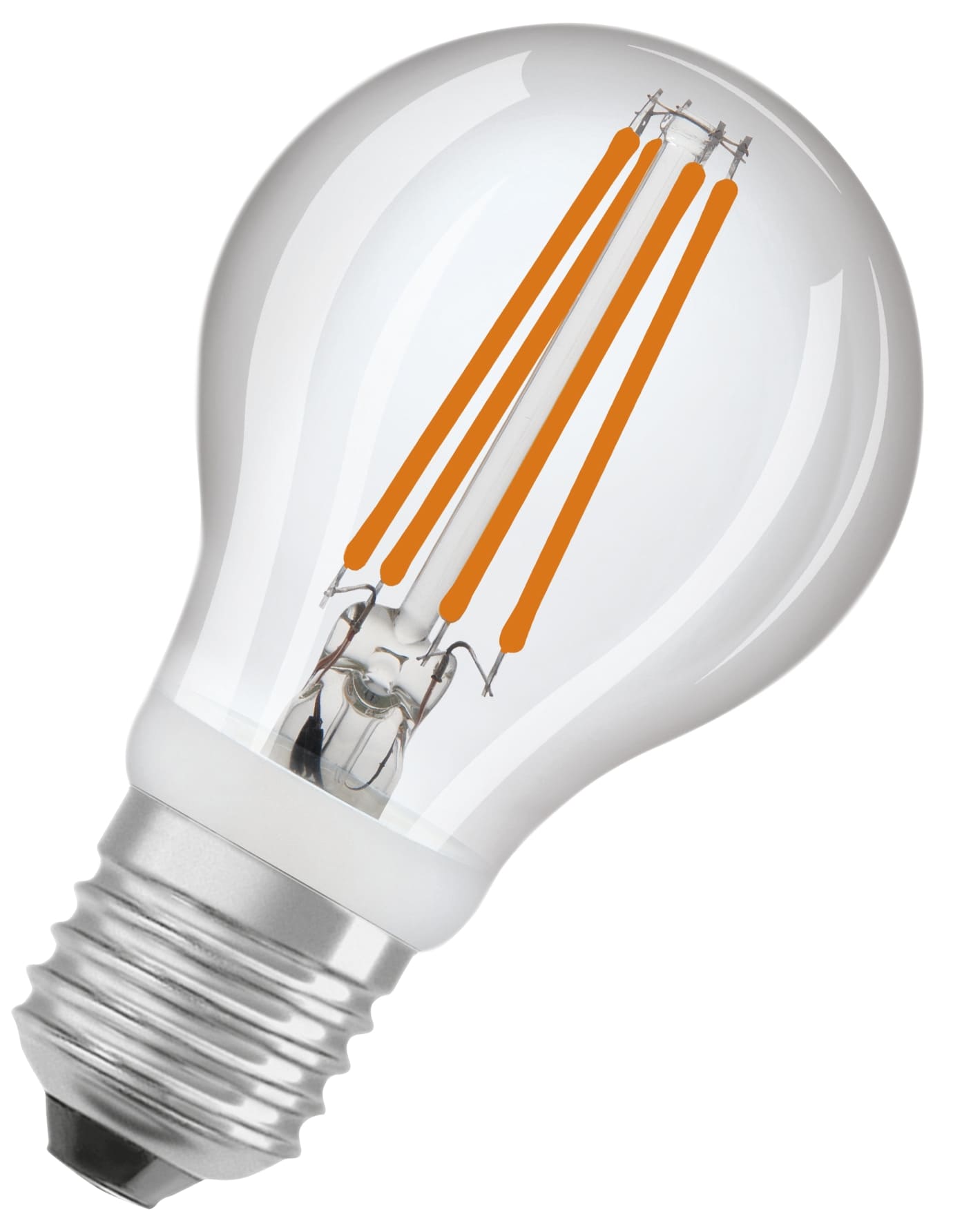 OSRAM LED-Lampe Star Classic, A60, E27, EEK: E, 7,3 W, 806 lm, 2700 K, mit Bewegungssensor