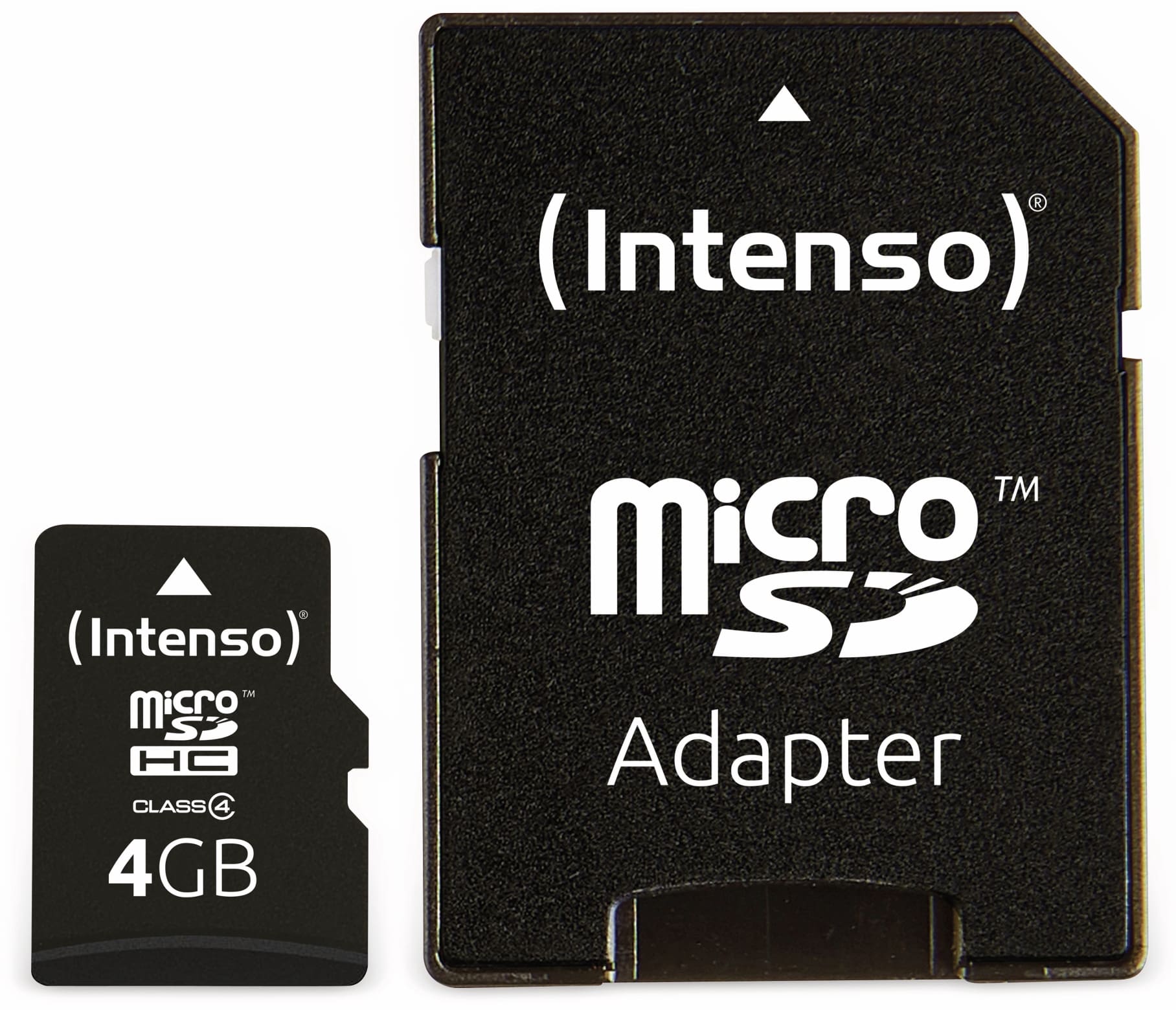 INTENSO MicroSDHC Card, 4 GB,