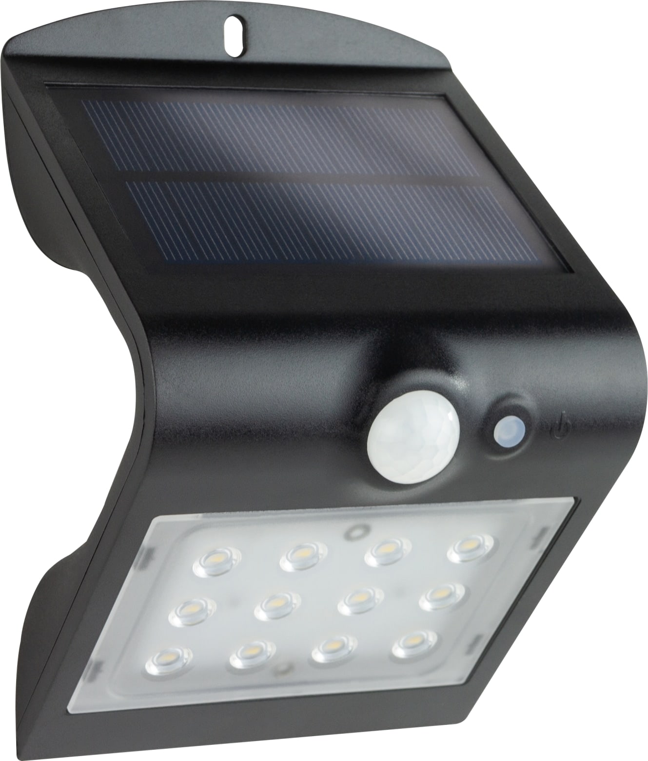 REV Solar-LED Wandleuchte Butterfly BWM 1,5 W, schwarz