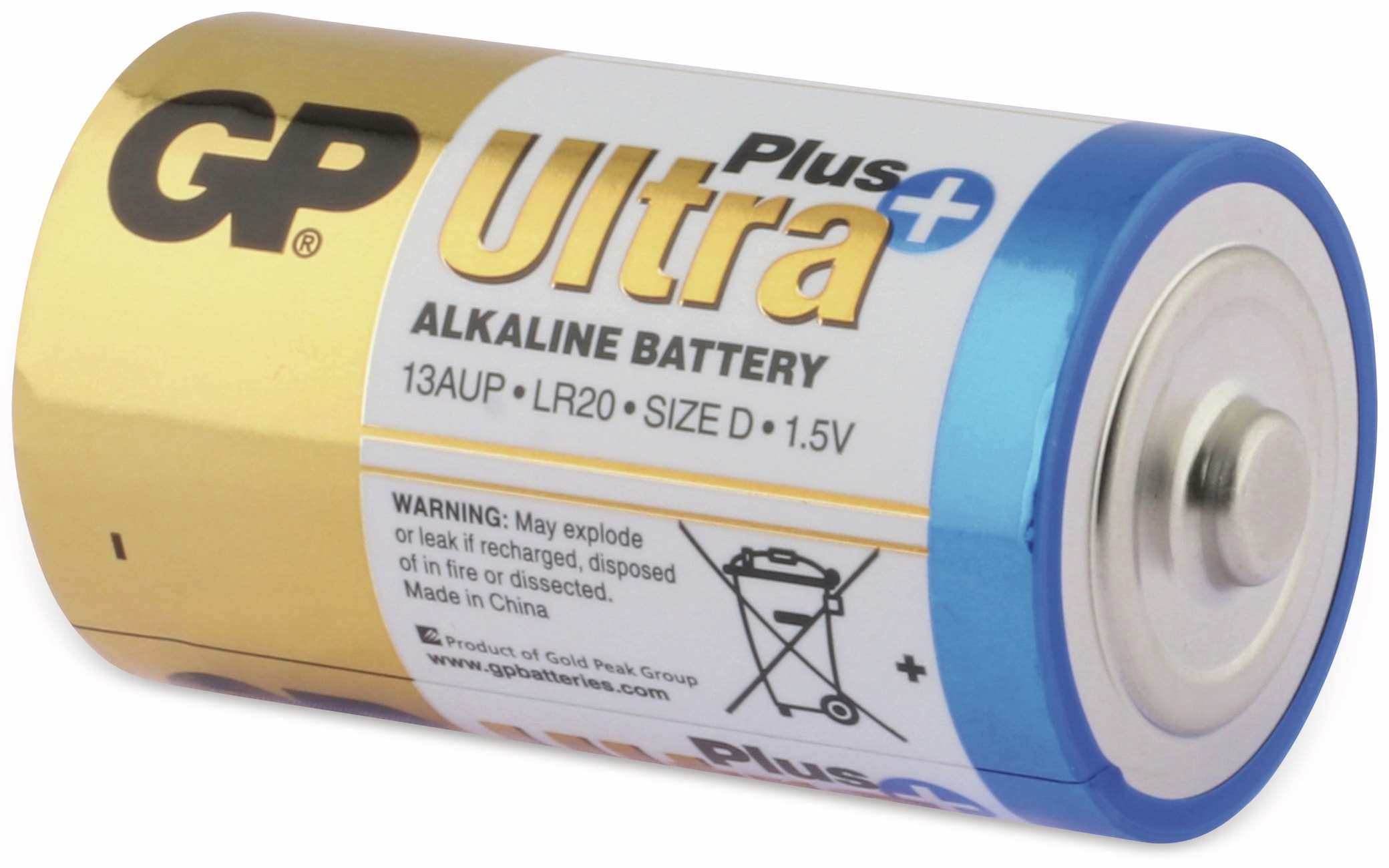 GP Mono-Batterien ULTRA PLUS ALKALINE, 2 Stück