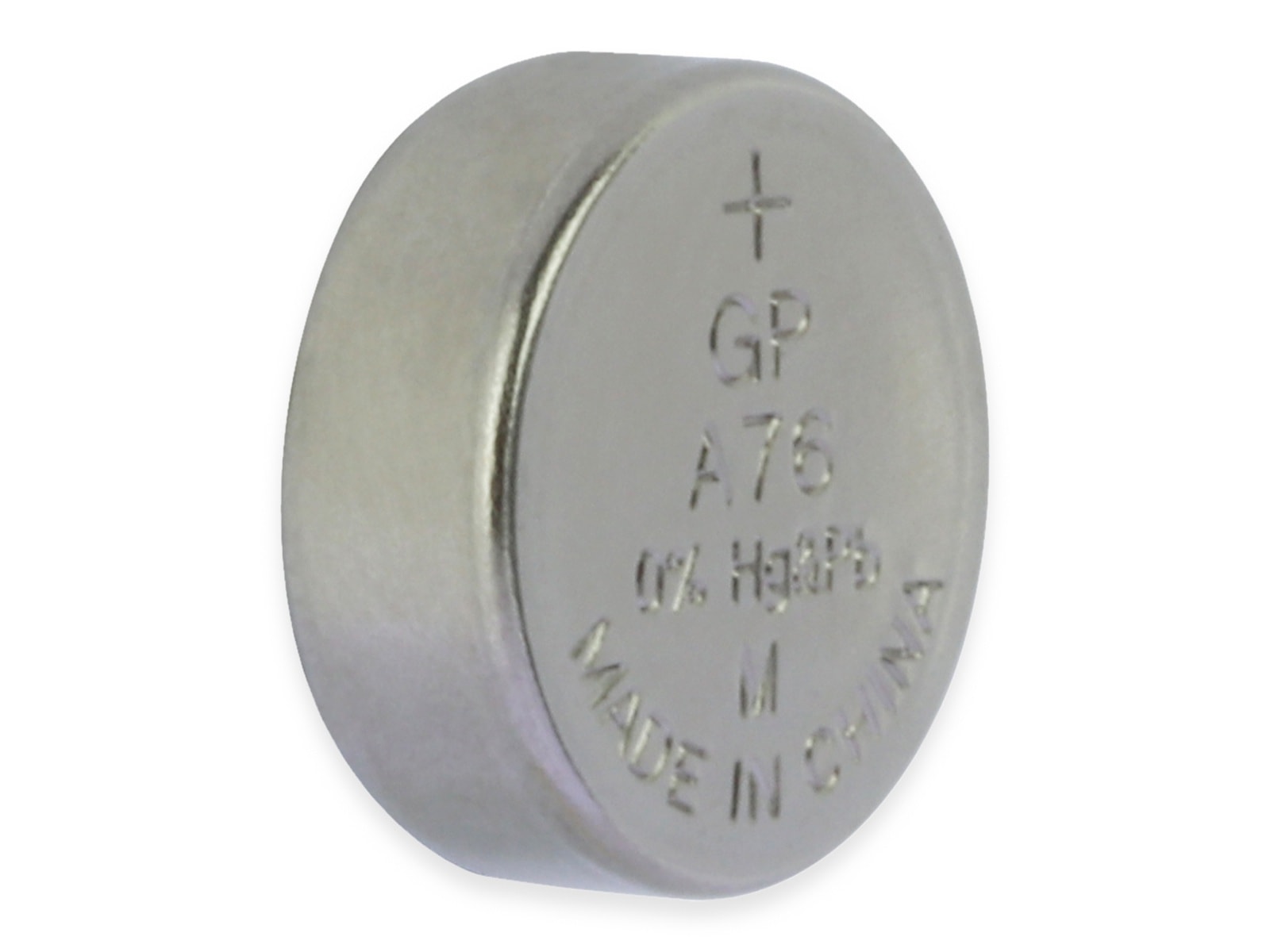 GP Knopfzelle LR44, Alkaline, 1,5 V-, 2 Stück