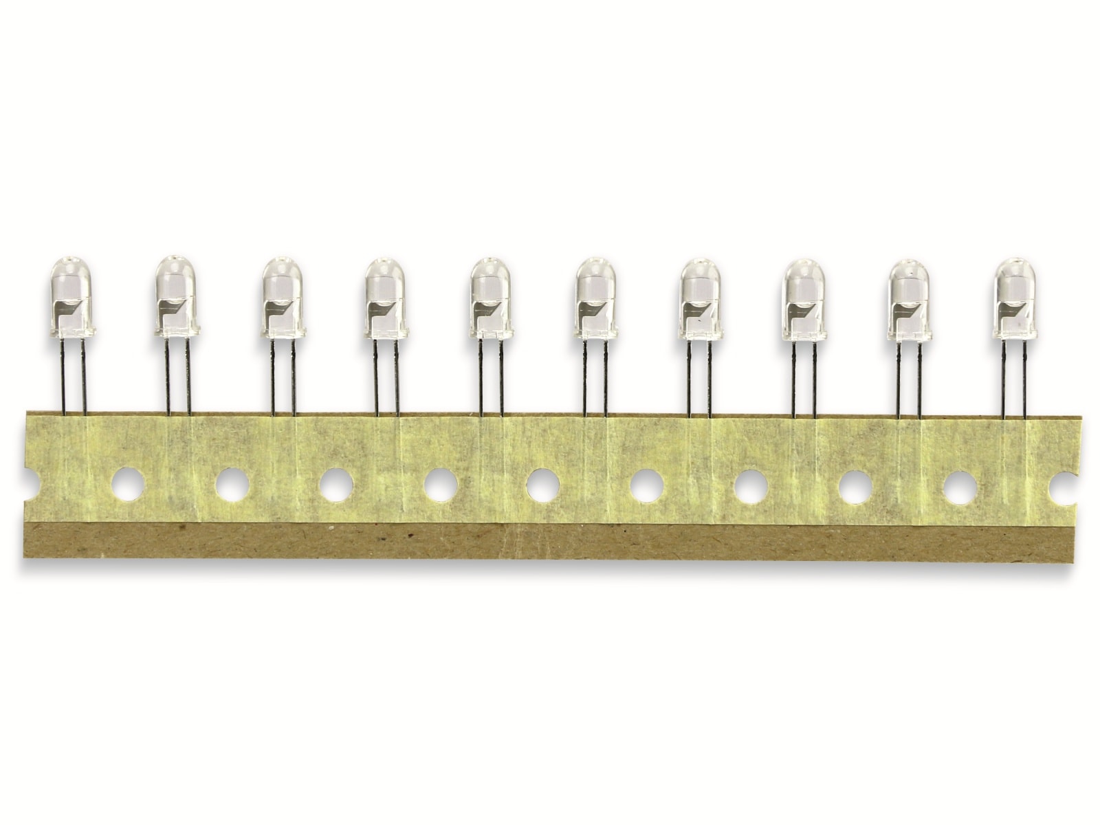 TOSHIBA LEDs TLYH20TP, 5 mm, gelb, 13000 mcd, 10 Stück