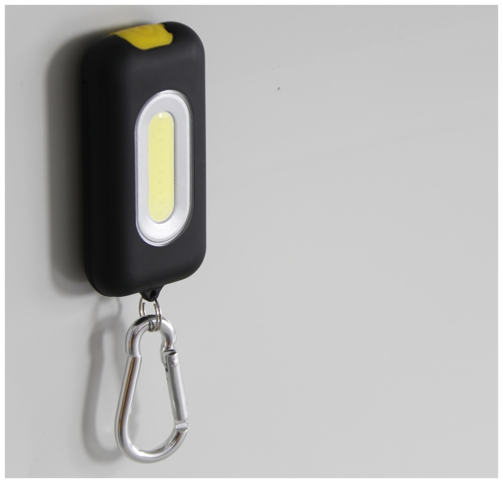 DAYLITE LED Schlüsselanhänger DP-COB315 KEYLIGHT, schwarz/gelb