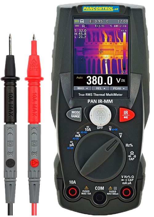 PANCONTROL Digital Multimeter mit Infrarot-Kamera, PAN IR-MM