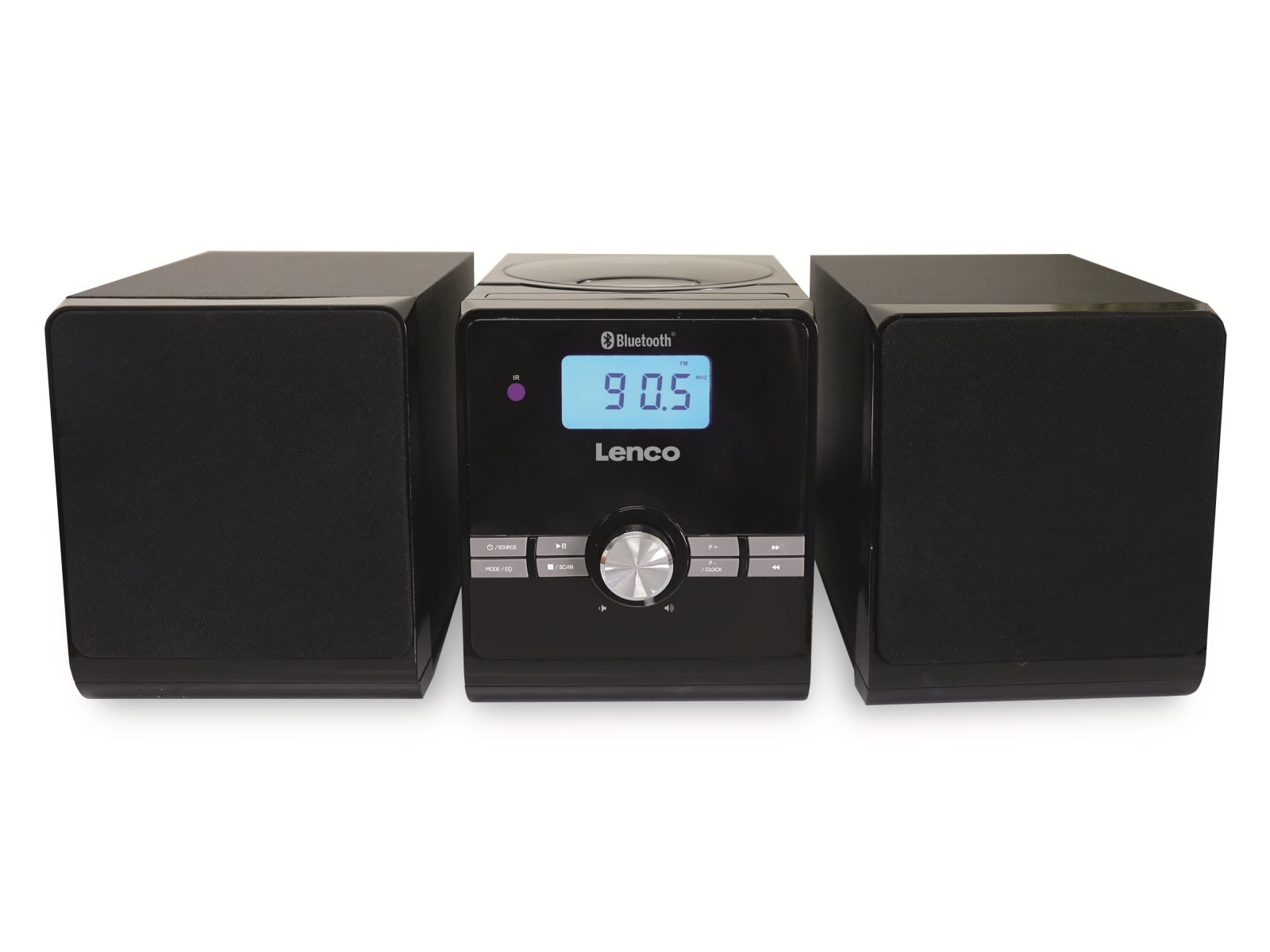 LENCO Stereoanlage MC-030BK, FM, USB, CD/MP3-Player, Bluetooth, schwarz