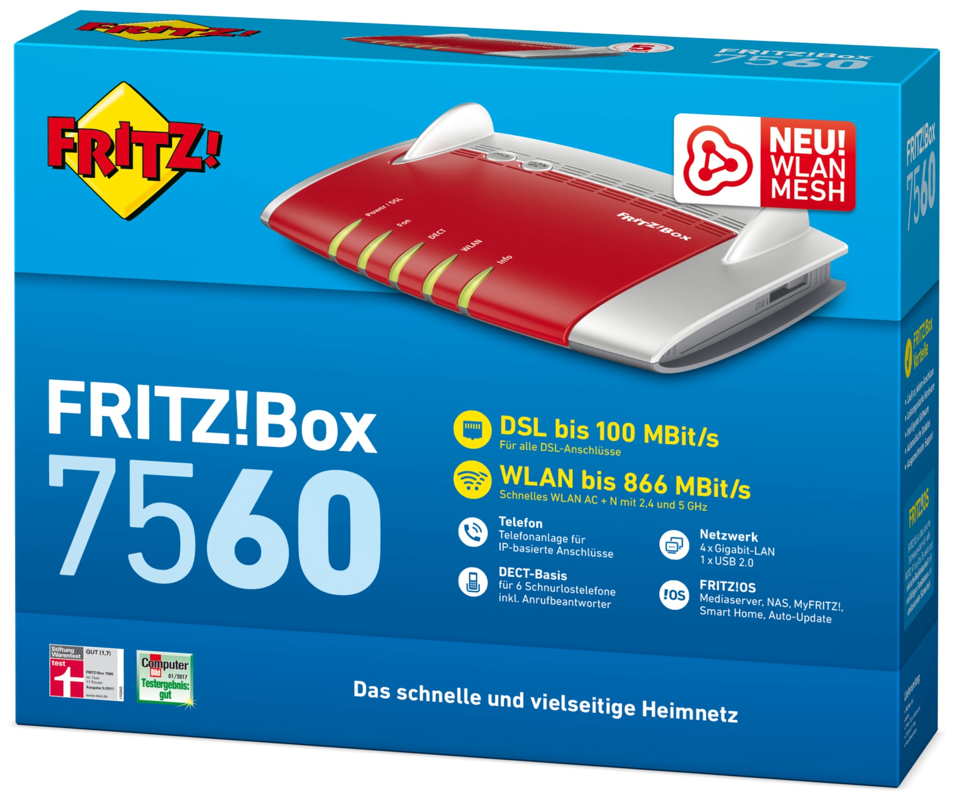 AVM WLAN-Router FRITZ!Box 7560