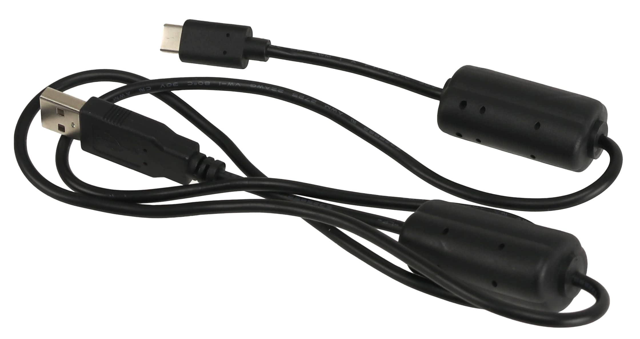 USB 2.0 Ladekabel, USB-A/USB-C, 1,0 m 