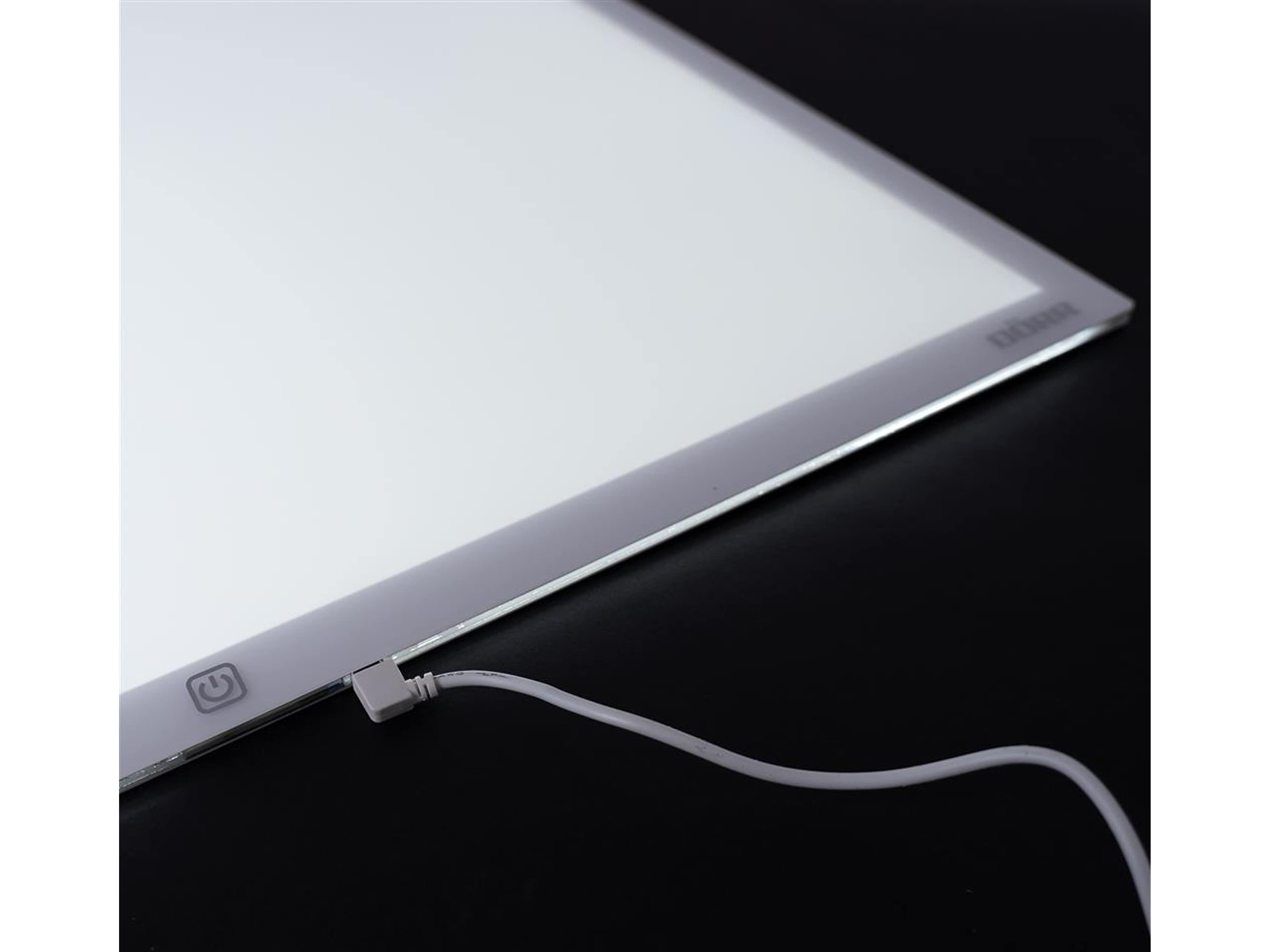 DÖRR LED-Leuchtplatte Light Tablet Ultra Slim LT-2020, weiß
