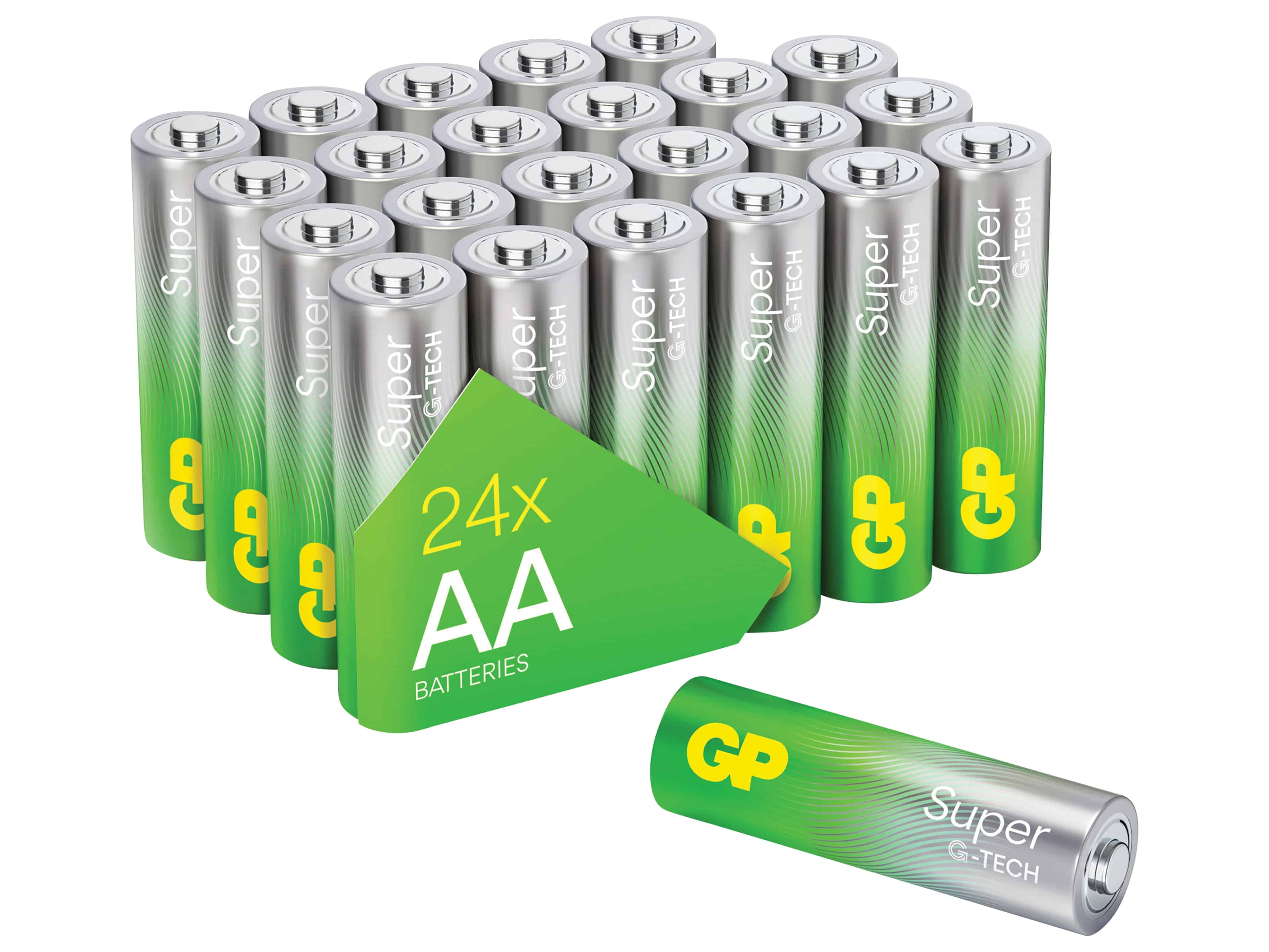 GP Mignon-Batterie 03015AETA-B24, Alkaline, 24 Stück