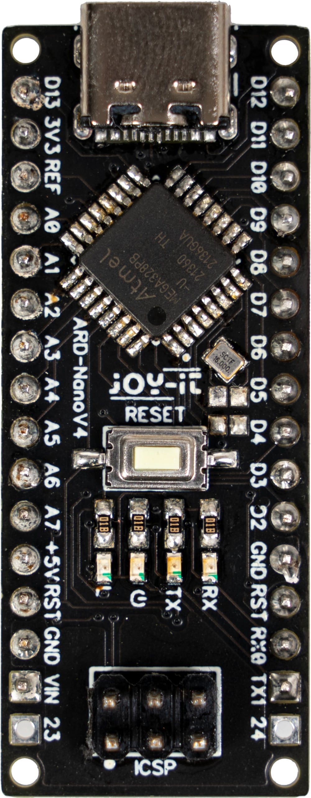 JOY-IT Mikrocontrollerboard Nano V4 ATmega 328PB, ard-NanoV4