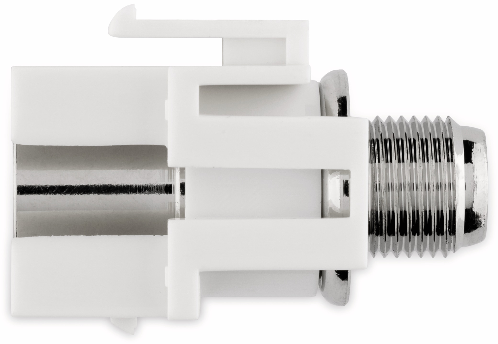 GOOBAY Einbau-Modul 79938, Kupplung, Koax-Stecker auf F-Buchse, bünd. Montage