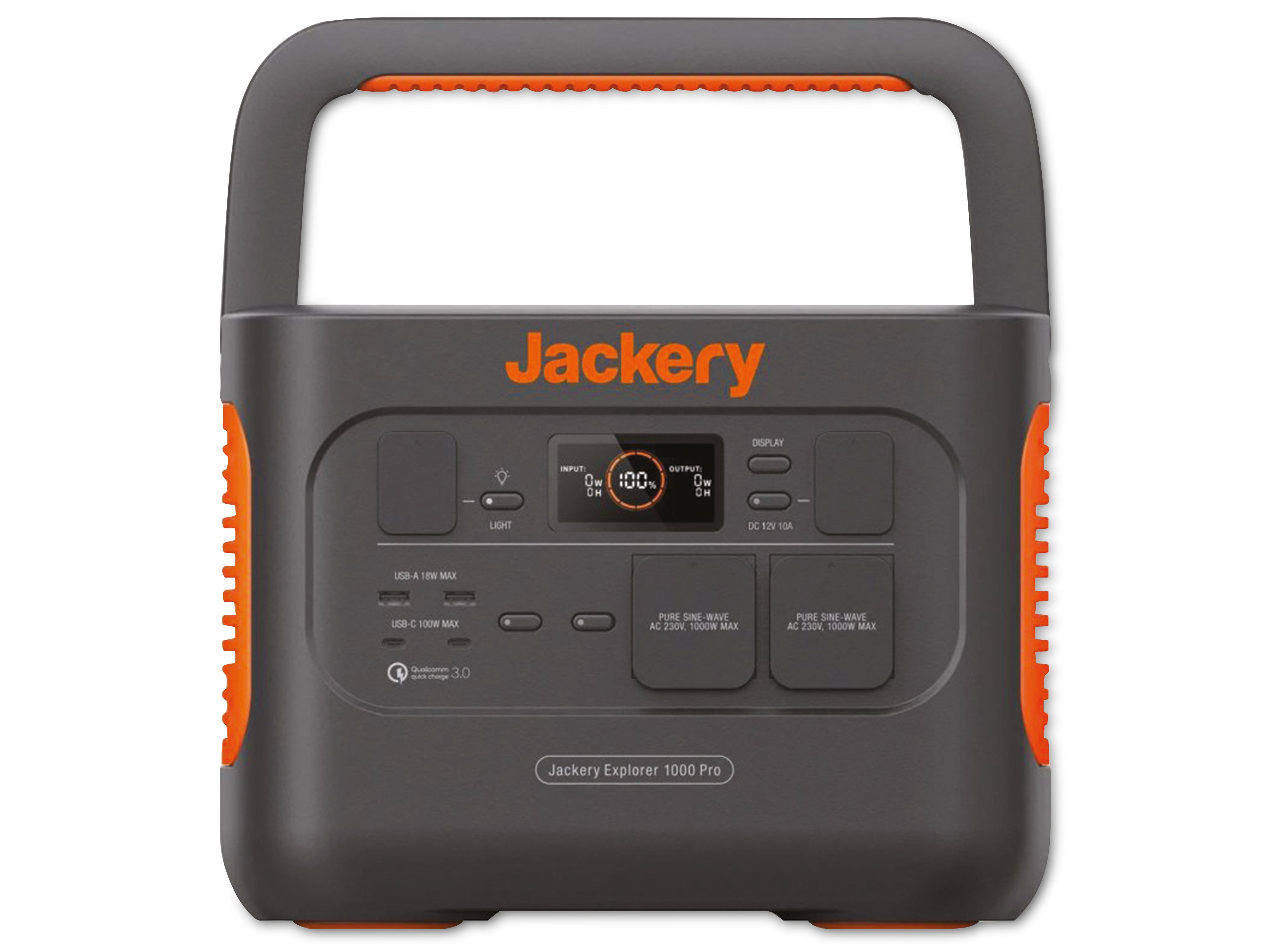 JACKERY Powerstation-Set Explorer 1000 Pro + 2x 100 W Solarmodul