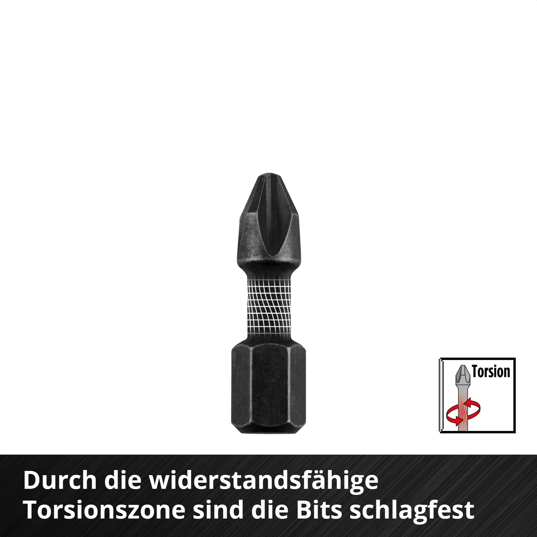 EINHELL Bit- & Bohrer-Set, 108763, M-Case, 39-teilig