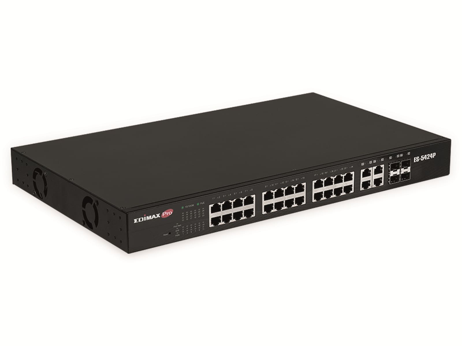 Edimax POE-Switch ES-5424P, 24-port, Fast-Ethernet
