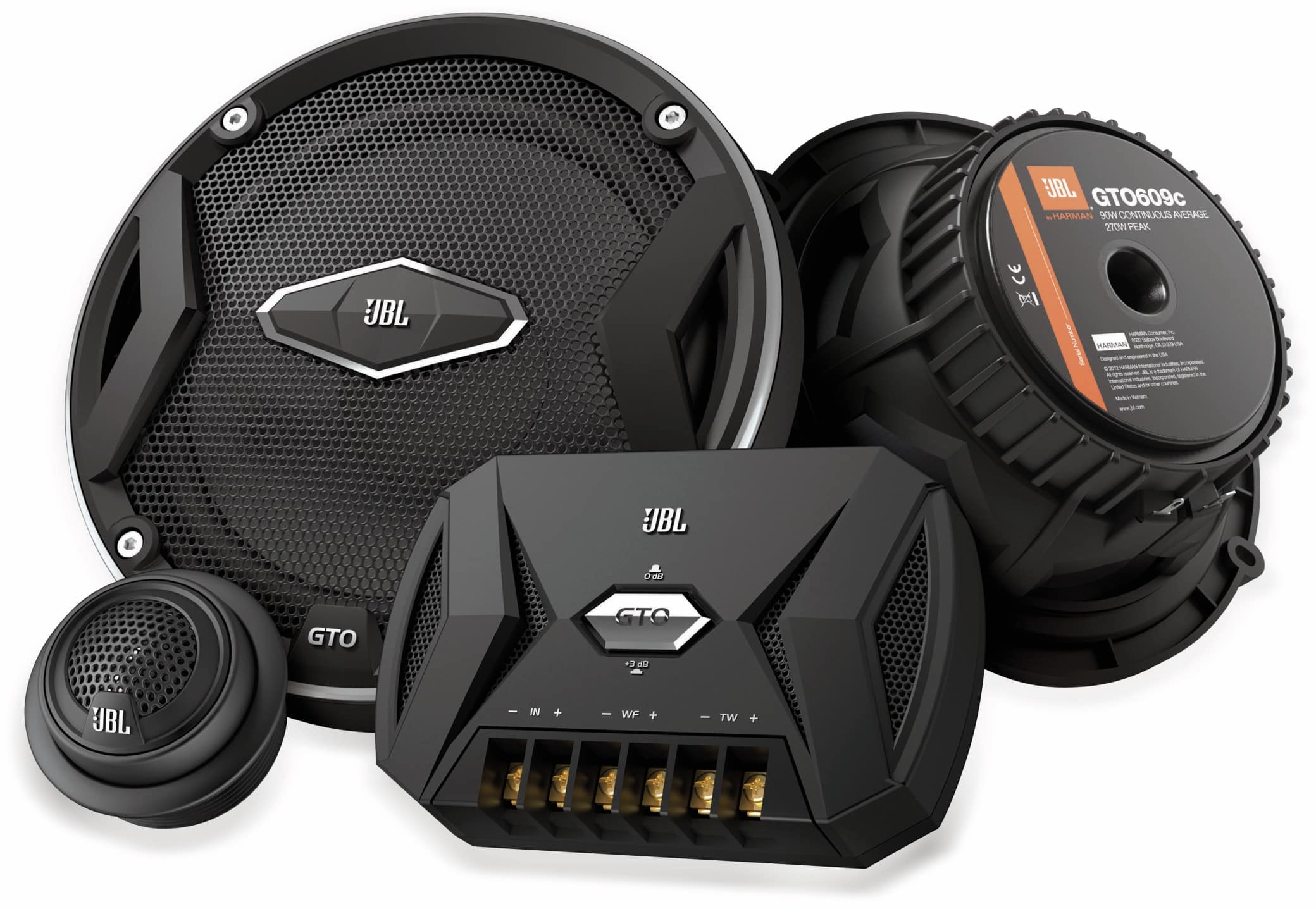 JBL Zwei-Wege Lautsprecher-Set GTO609C