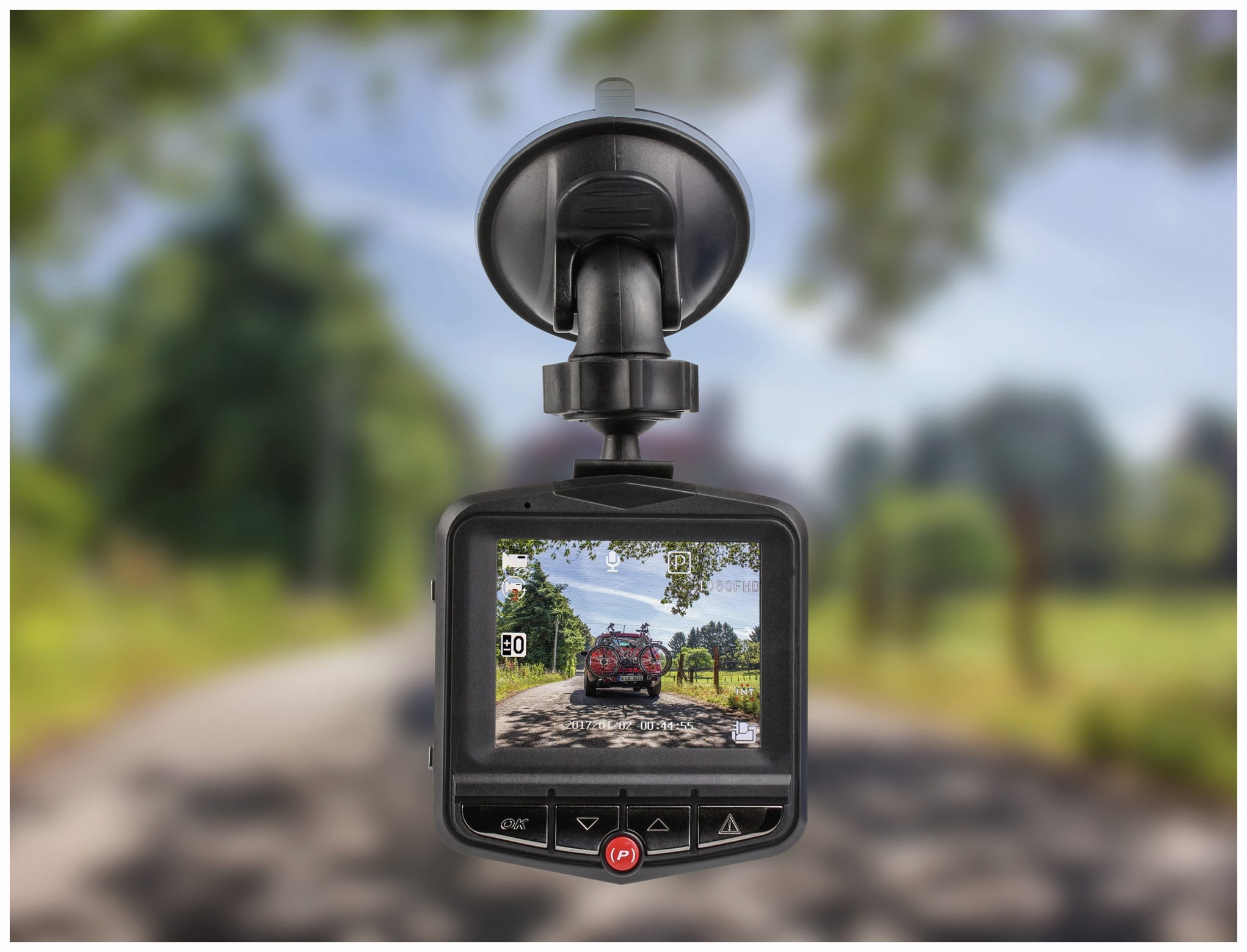 EUFAB Dashcam 16257, 1080p, 5,6 cm (2,2")