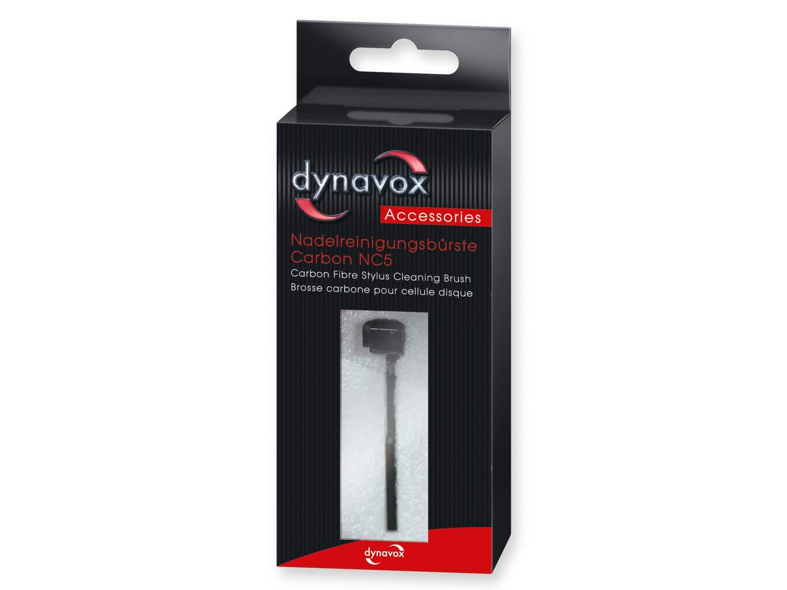 DYNAVOX Nadelreinigungsbürste NC6, Carbon