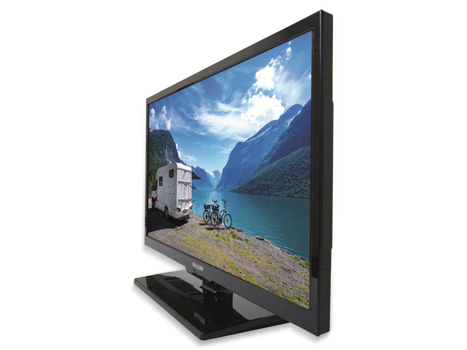 Falcon LED-TV Travel TV, 48 cm (19"), Full HD, EEK: F, mit DVD-Player, EasyFin