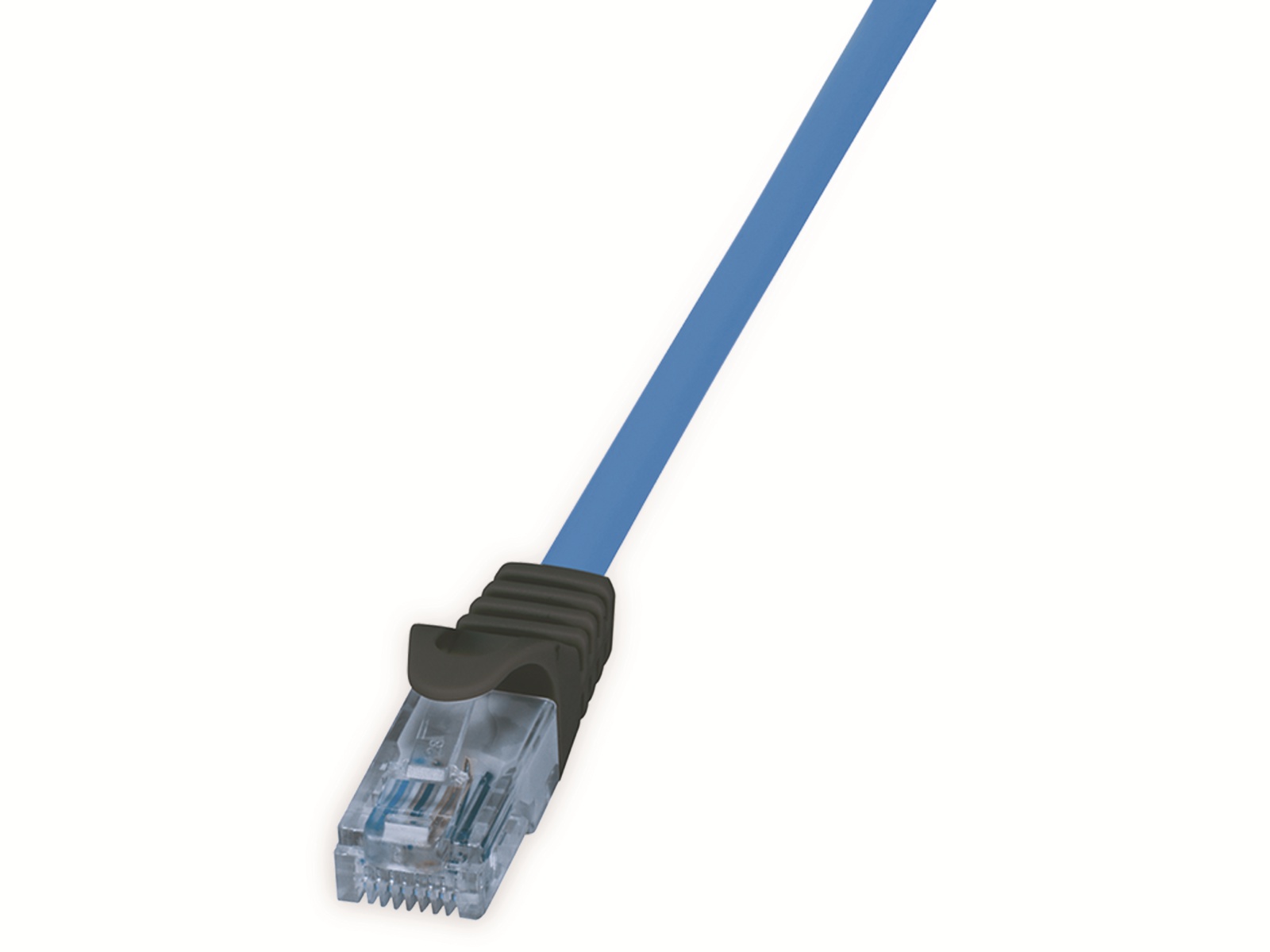 LOGILINK CAT.6a Netzwerkkabel CPP015, U/UTP, 10G, PoE, HDBT, blau, 30 m