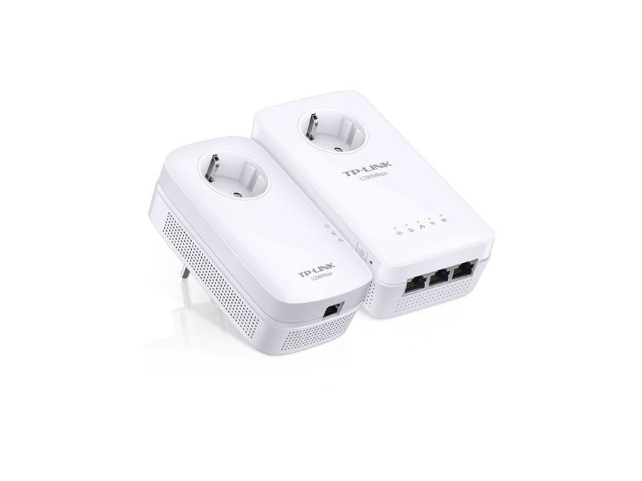 Powerline Adapter-Kit TP-LINK TL-WPA8630PKIT, 1,2 Gbps, WLAN