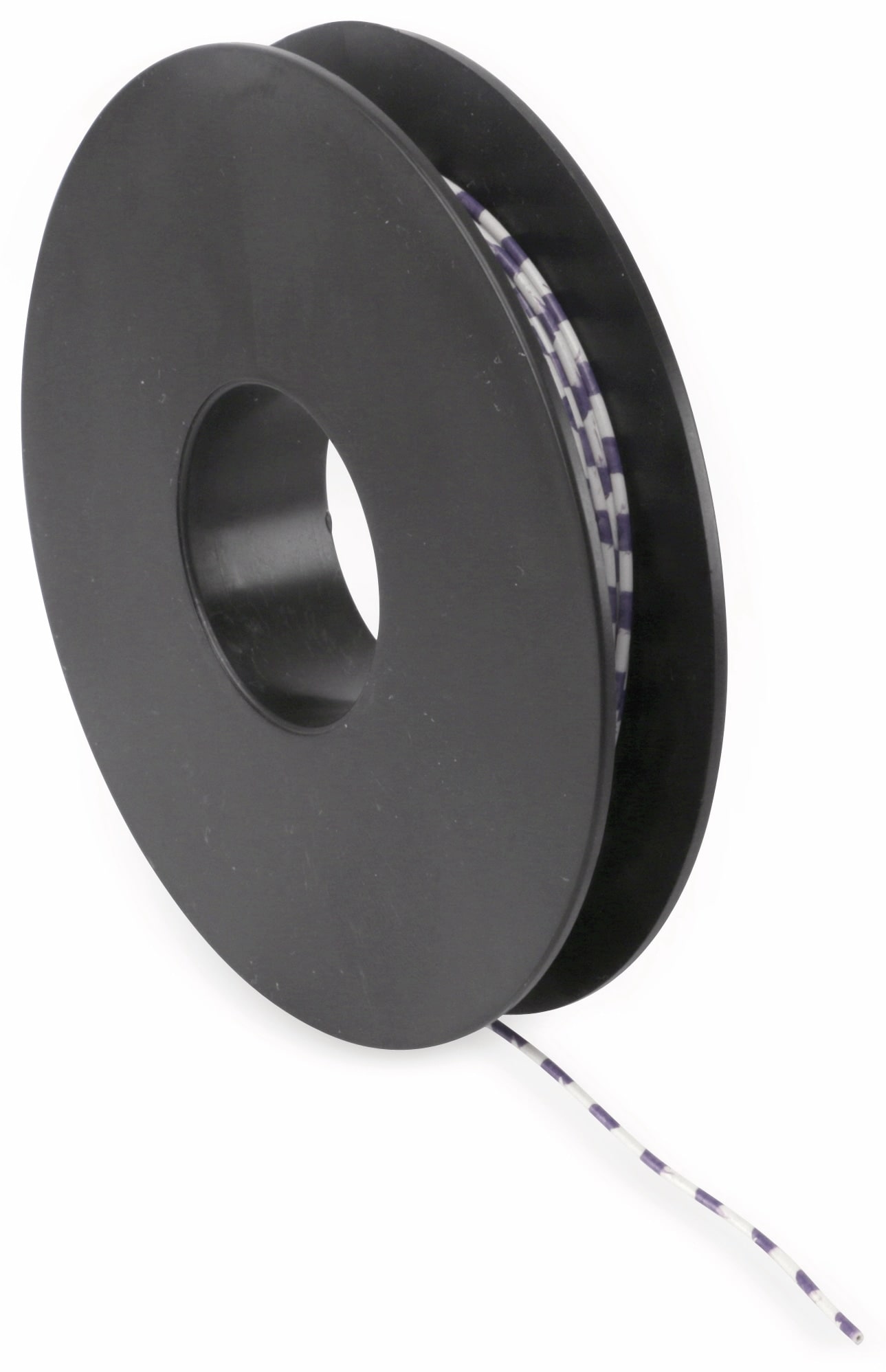 RAUTRONIC Litze, 1x 0,14 mm², 25 m Spule, weiss/violett, LiYv