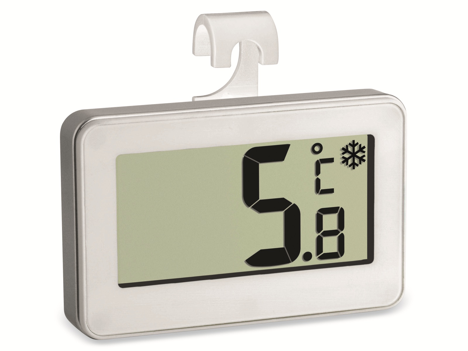 TFA Digitales Thermometer 30.2028.02, weiß