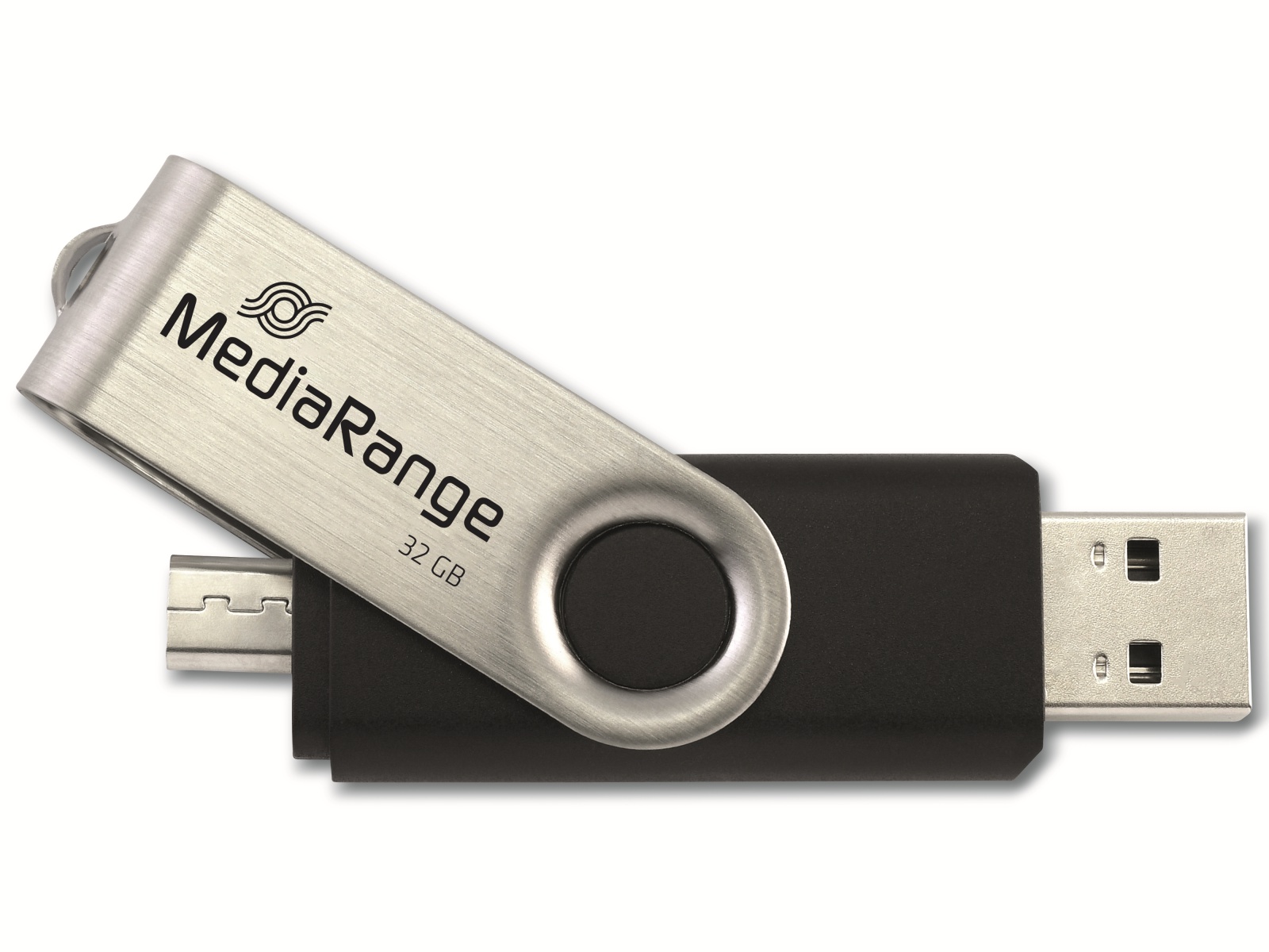 MEDIARANGE USB-Stick MR932-2, USB 2.0 und Micro, 32 GB