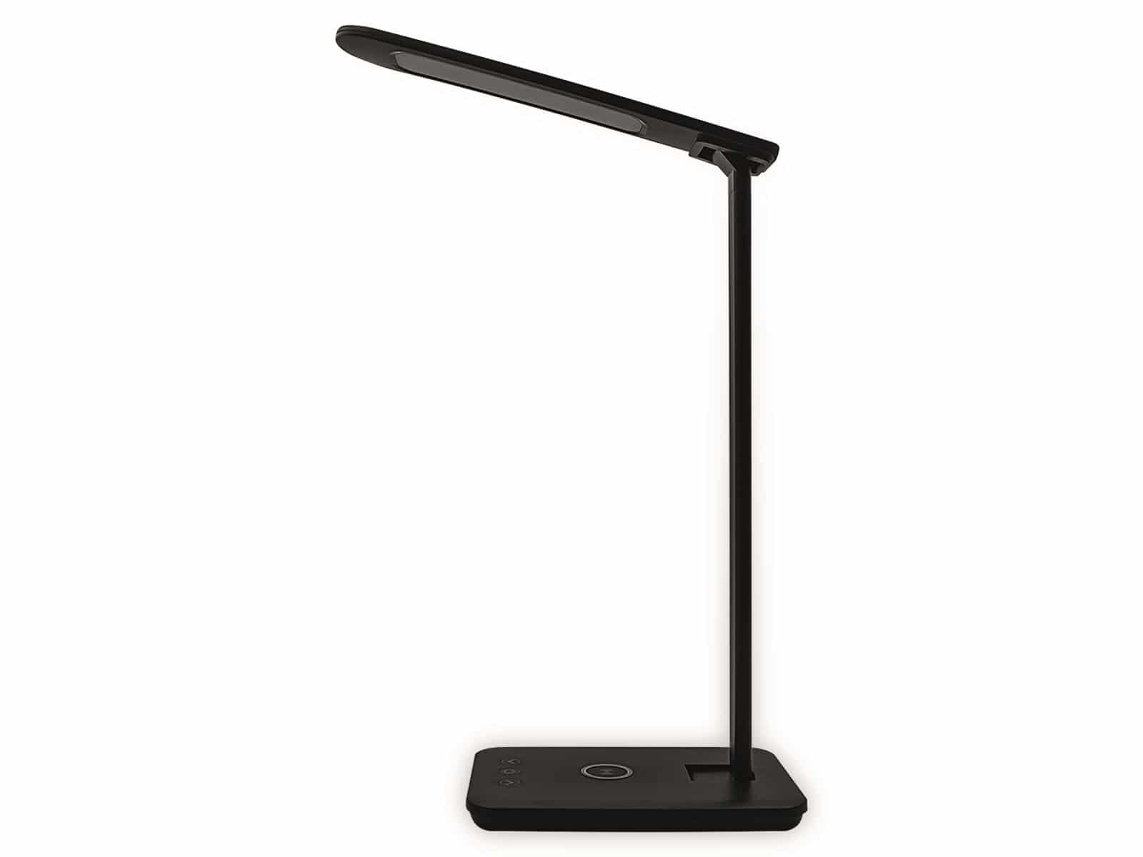 DENVER LED-Schreibtischleuchte LQI-105, Wireless Lader, schwarz