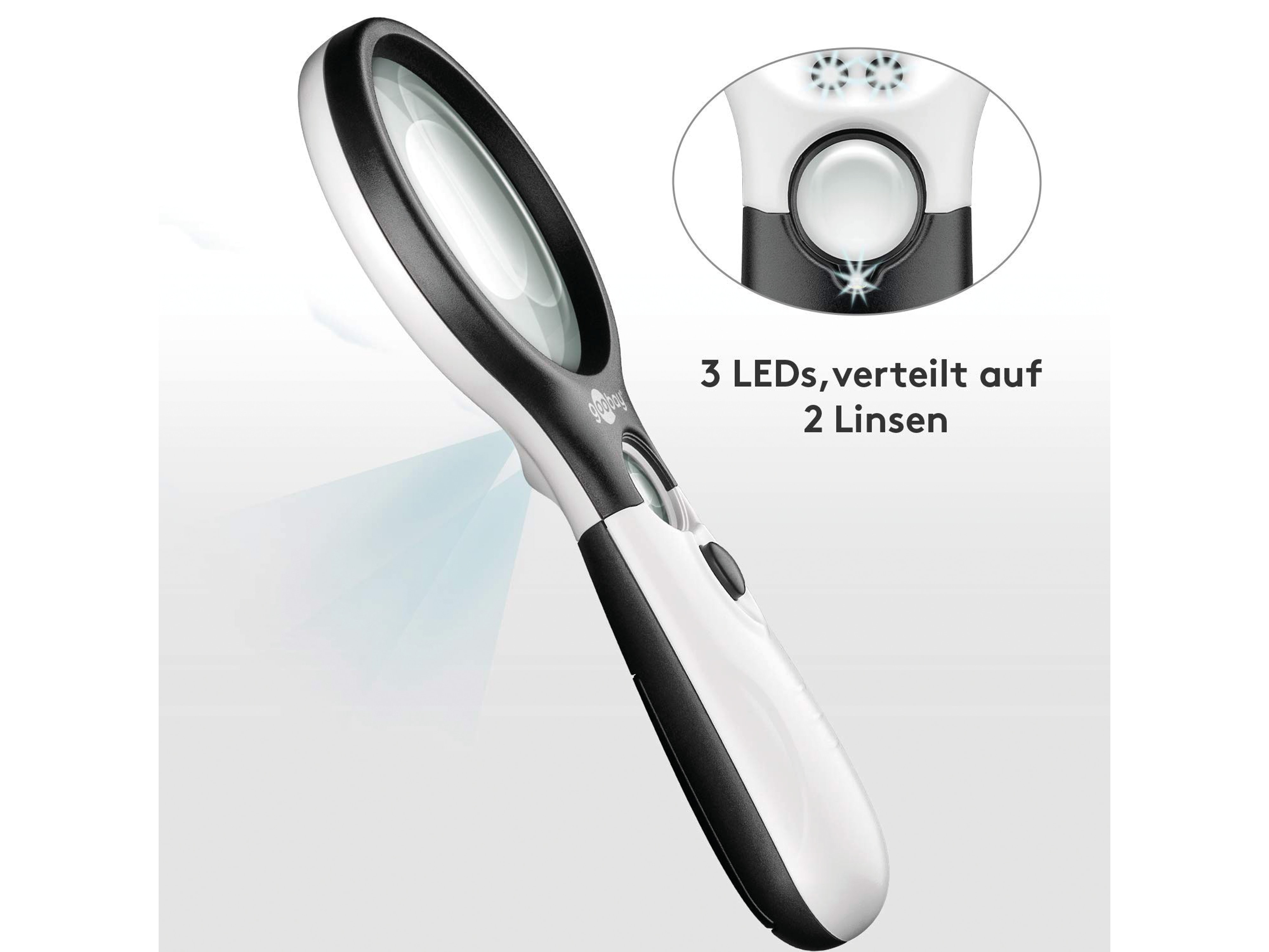 GOOBAY LED-Leselupe