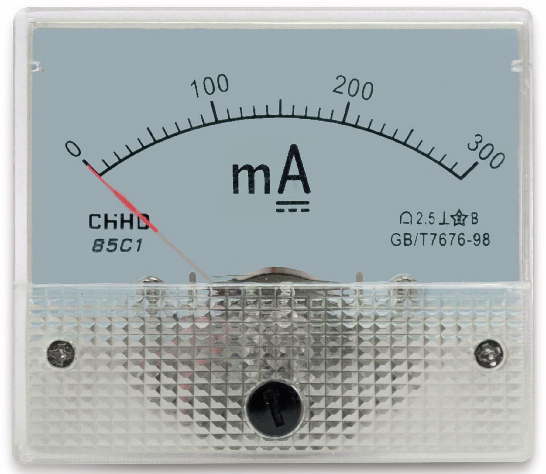 Einbau-Messinstrument, 0...300 mA-