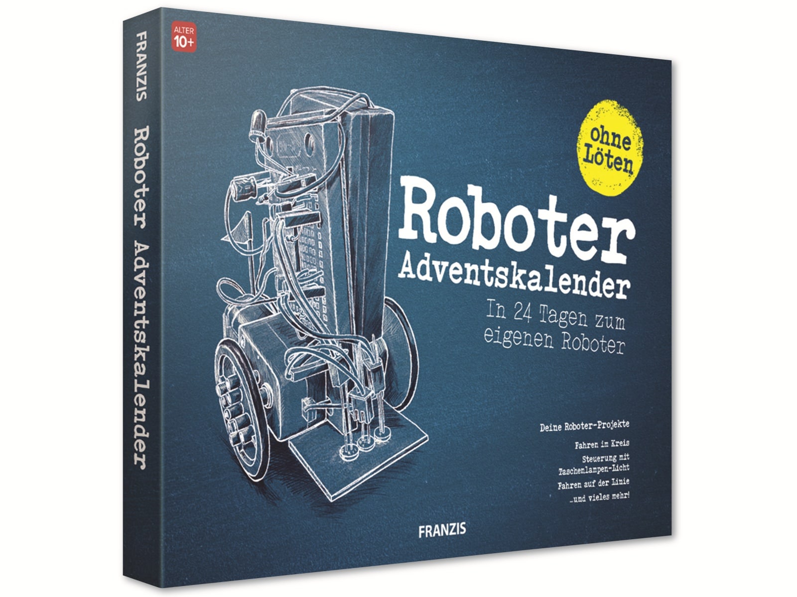 FRANZIS Adventskalender, 67161, Roboter Adventskalender