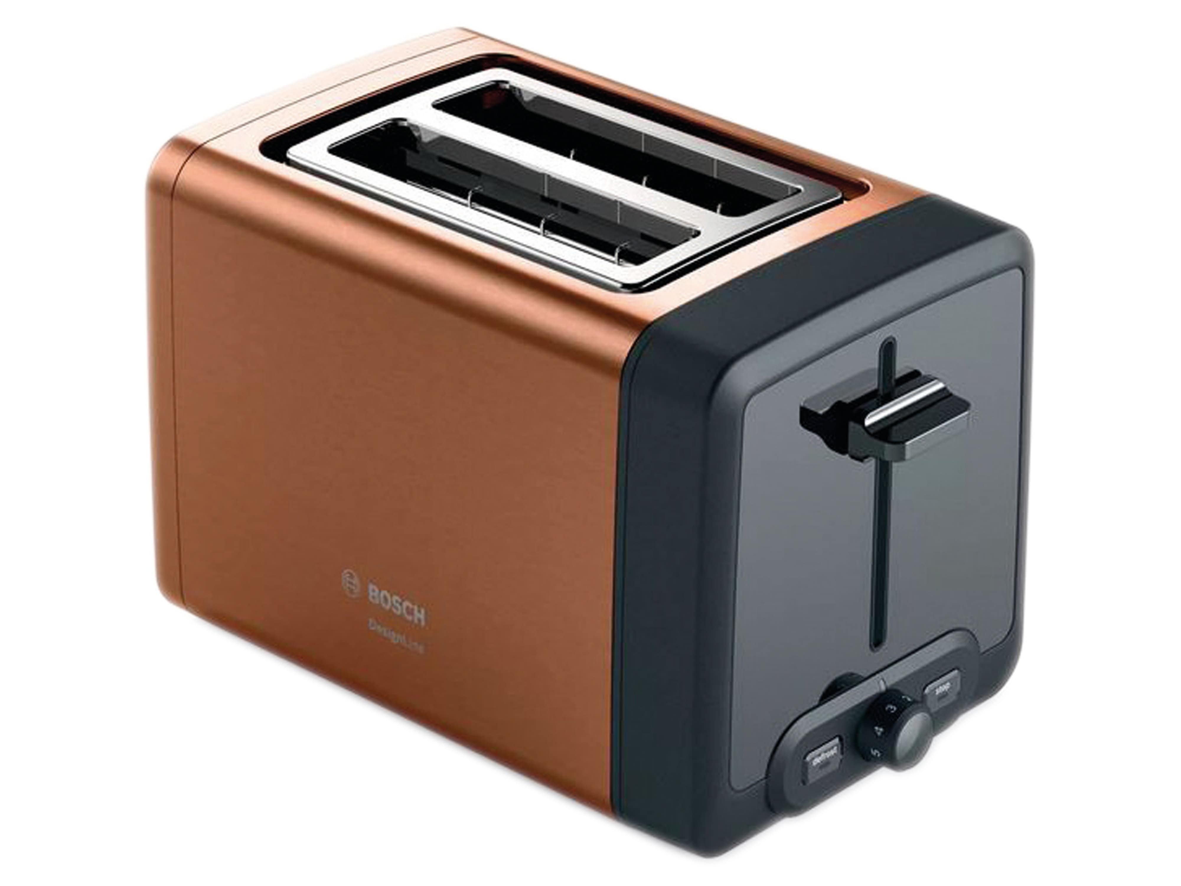 BOSCH Toaster TAT4P429DE, 970 W, Kupfer