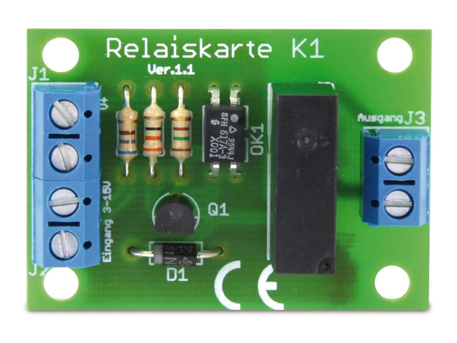 Bausatz Relaiskarte K1