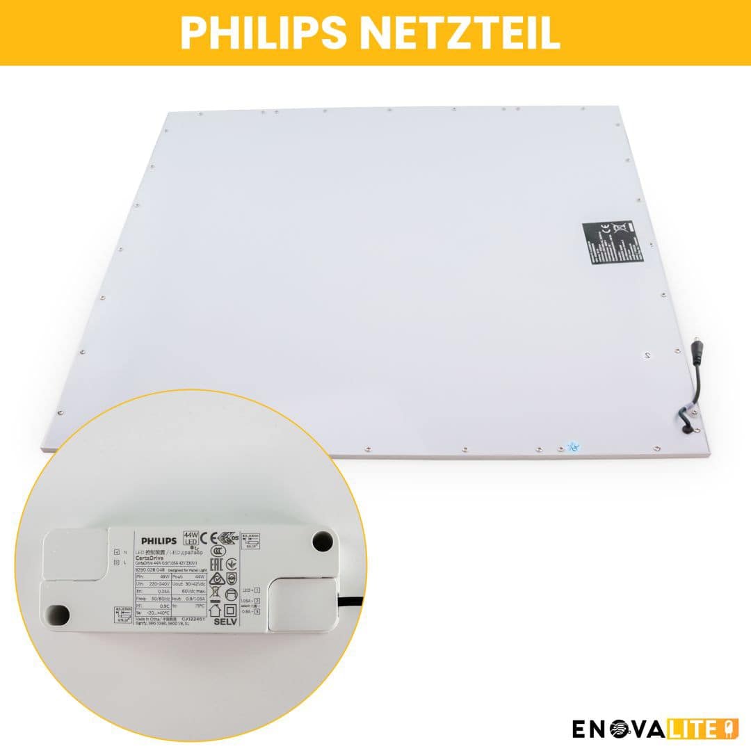 ENOVALITE LED-Panel, 36 W, 3600 lm, EEK: F, 620x620 mm, 3000 K