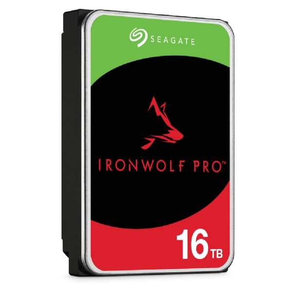 SEAGATE HDD Festplatte IronWolf Pro ST16000NT001, 16 TB, 8,9 cm (3,5 "), SATA3, 7200 RPM, 256 MB