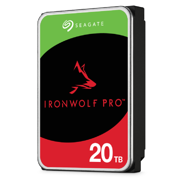 SEAGATE HDD Festplatte IronWolf Pro, 20 TB, 8,9cm (3,5"), 7200 RPM, SATA3, 256 MB