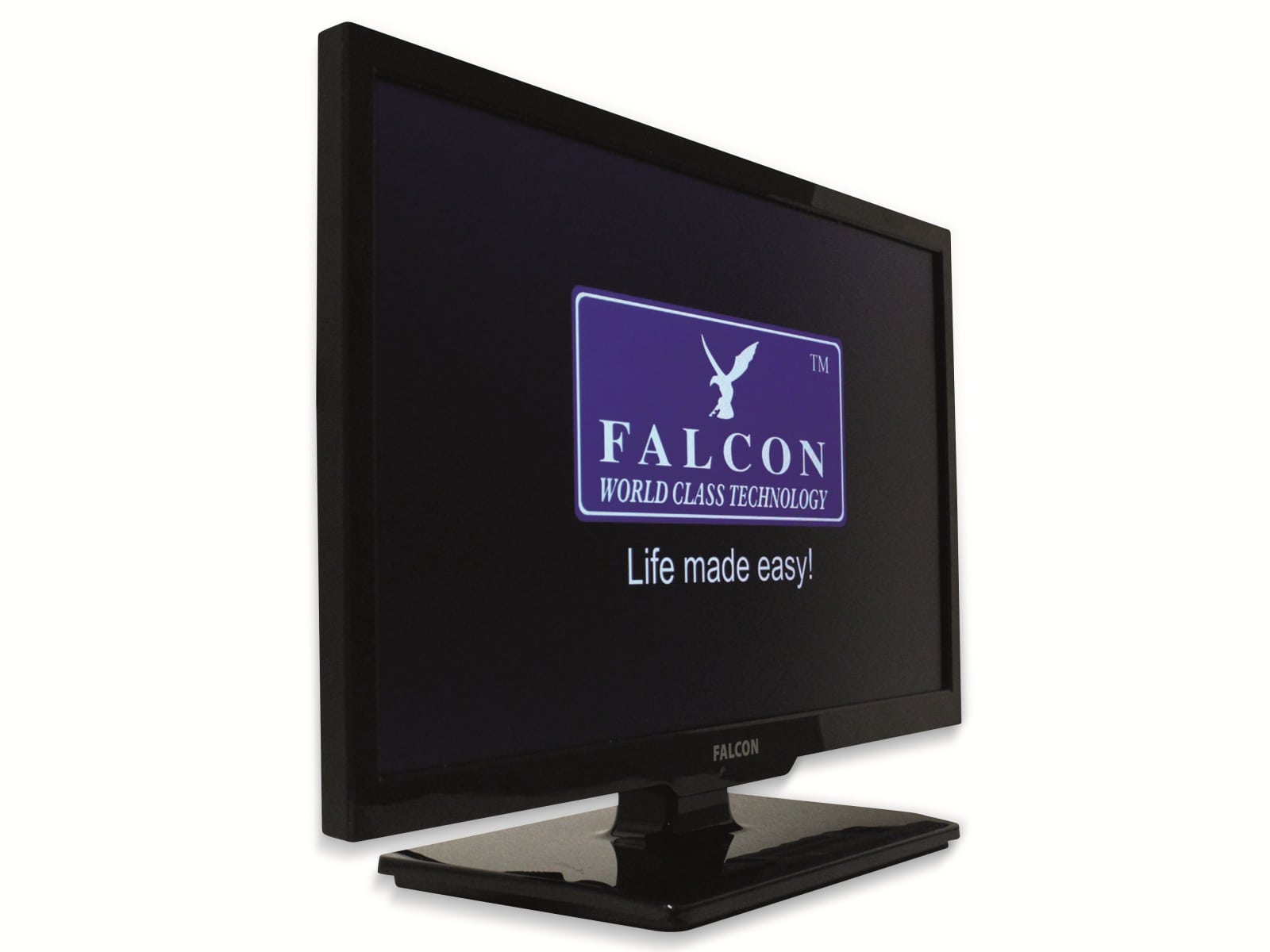 Falcon LED-TV Travel TV, 48 cm (19"), Full HD, EEK: F, mit DVD-Player, EasyFin