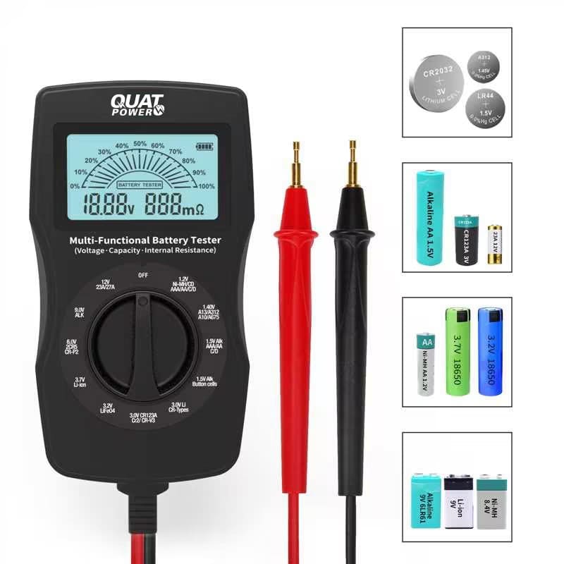 QUATPOWER Batterietester B3, inkl. Innenwiderstandsmessung