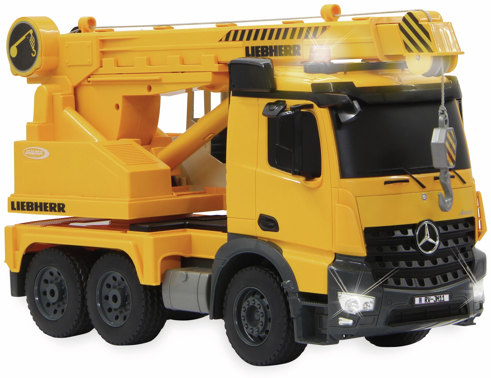 JAMARA Schwerlastkran Mercedes-Benz Arocs Liebherr, 1:20, 2,4GHz 