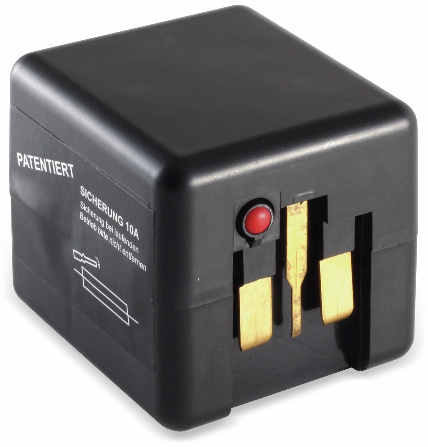 S-IMPULS Welt-Reiseadapter mit Schutzkontakt-Steckdose, 2x USB, TÜV