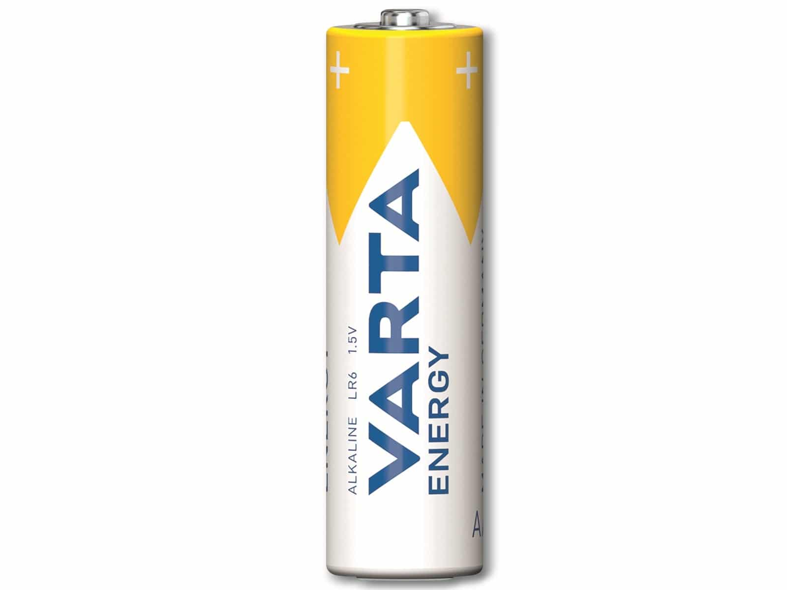 VARTA Batterie Alkaline, Mignon, AA, LR06, 1.5V, Energy, 30 Stück