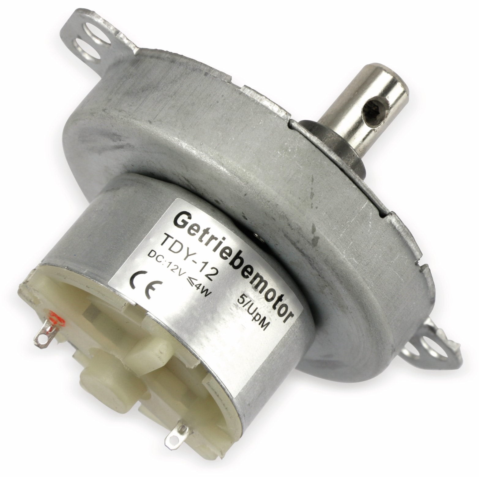 Gleichstrom-Getriebemotor TDY-12, 12 V-, 0,18 A, 5 U/min