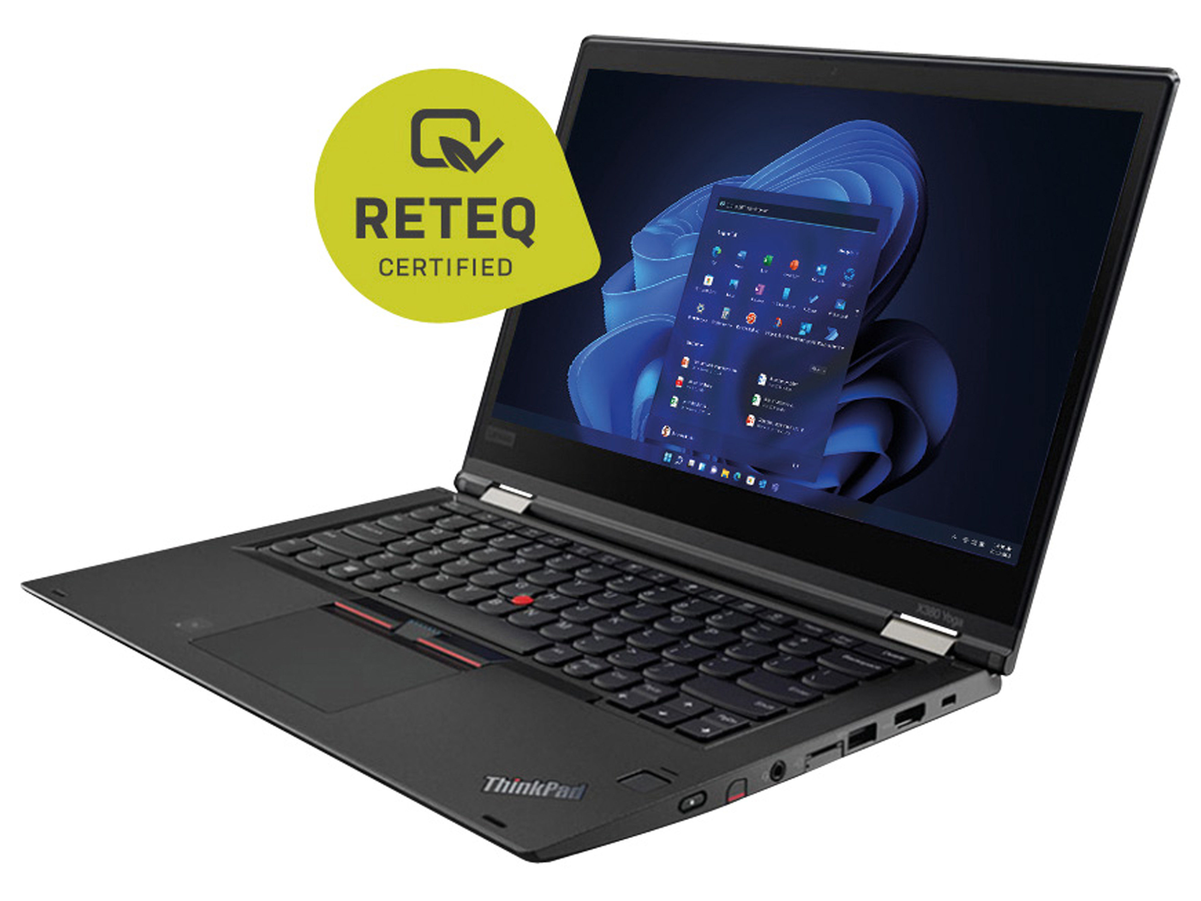 LENOVO Notebook Thinkpad X380 Yoga, 33,8 cm (13,3"), i5, 8GB, 256GB, Win11Pro, Refurbished