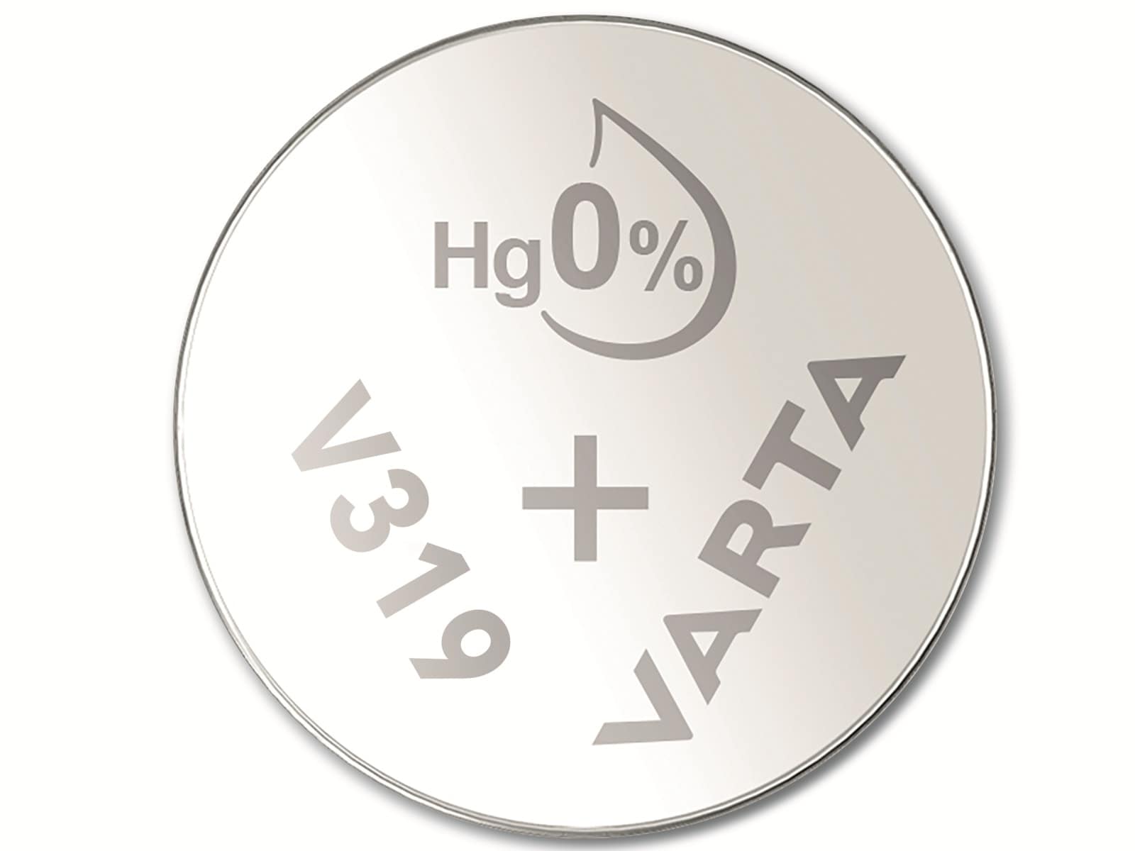 VARTA Knopfzelle Silver Oxide, 319 SR64, 1.55V, 10 Stück