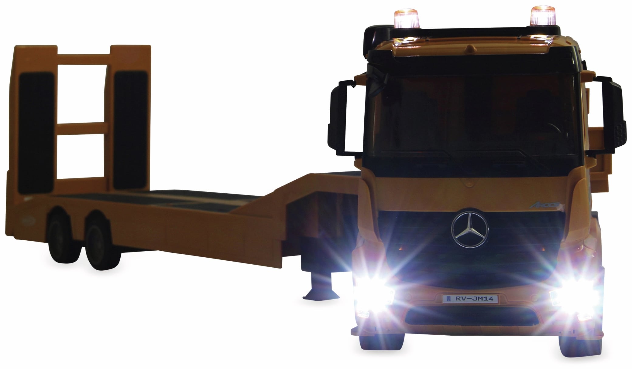 JAMARA 405107 Tieflader Mercedes-Benz Arocs1:20 2,4GHz