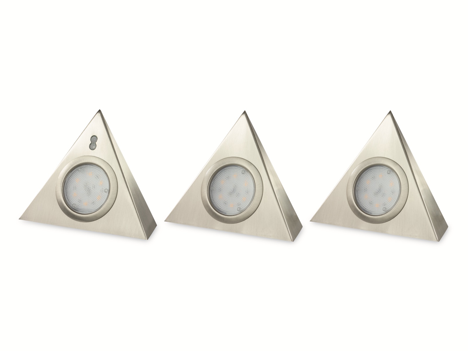 REV LED-Aufbauleuchte Triangle Senso, 3x 2,5 W, 3x180 lm, mit Sensor