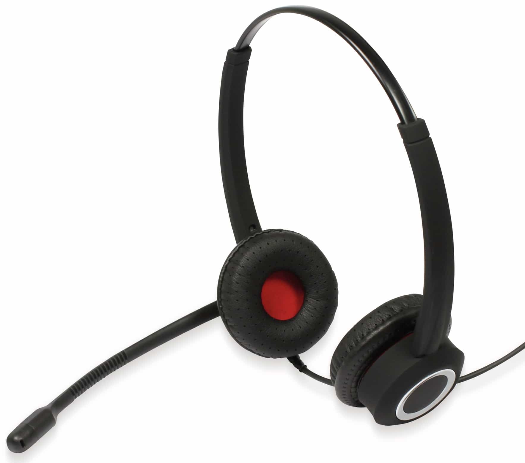 PLUSONIC Headset 6337-10.2P_BBB, USB, Binaural, BBB kompatibel