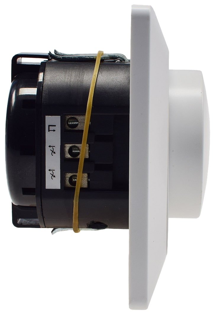 MILOS Drehdimmer-Schalter 22781, UP, 3...60 W, 250 V, für LED-Lampen, weiß