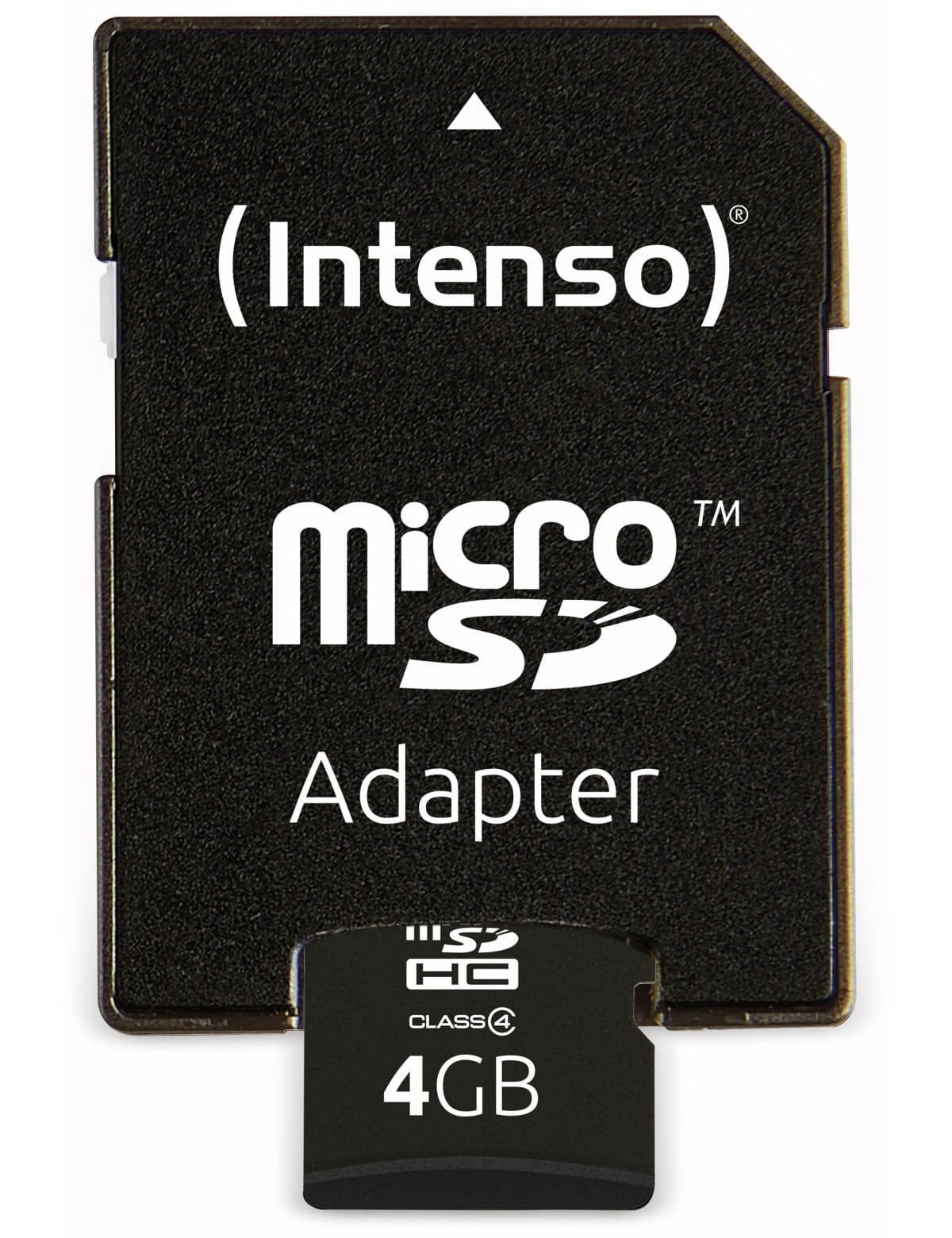INTENSO MicroSDHC Card, 4 GB,